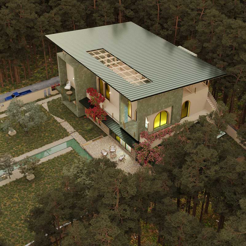 picture no. 12 of Bahar House project, designed by Mohammad Reza Kohzadi