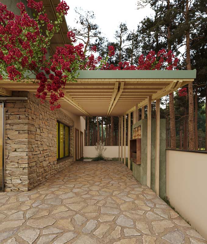 picture no. 10 of Bahar House project, designed by Mohammad Reza Kohzadi