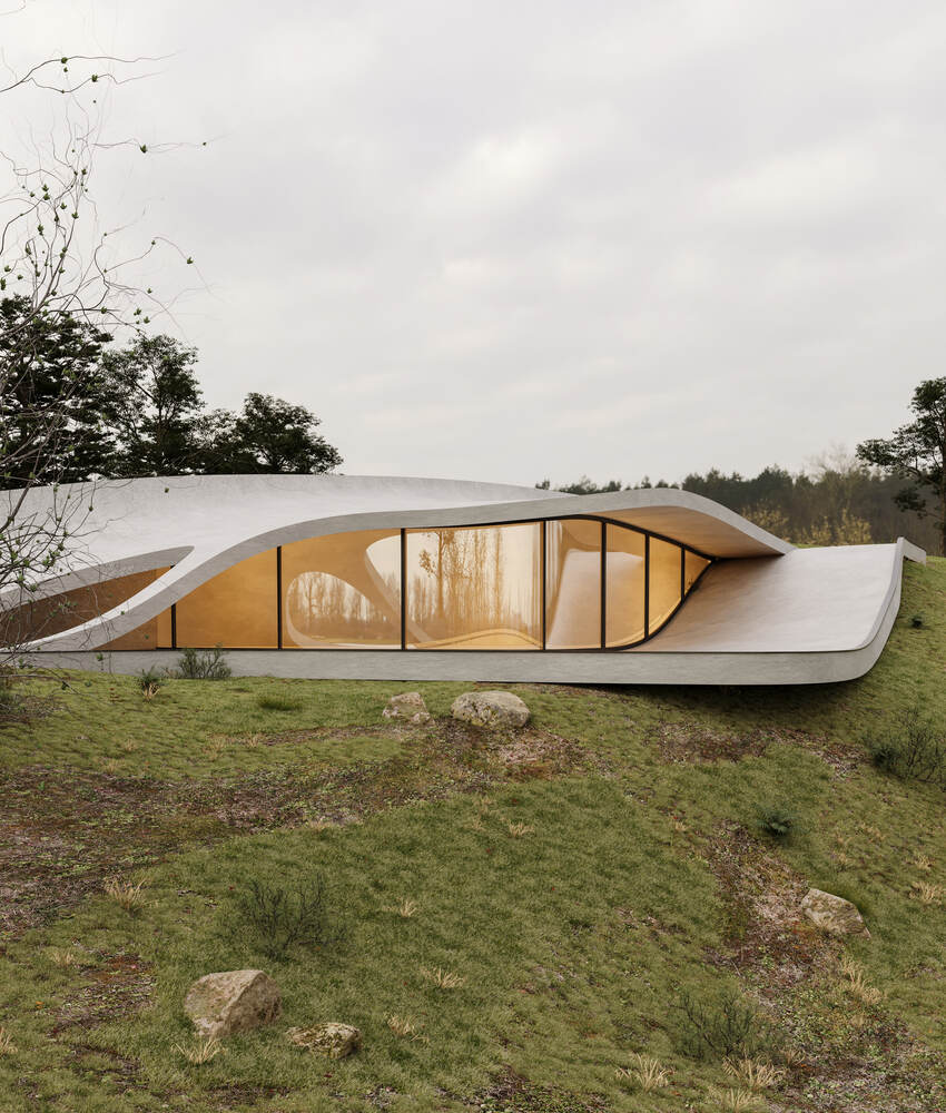 picture no. 11 of Fluid Pavilion Barase project, designed by Mohammad Reza Kohzadi