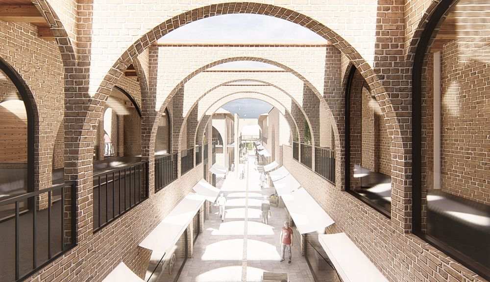 picture no. 12 of Traditional Bazar Tonekabon project, designed by Mohammad Reza Kohzadi