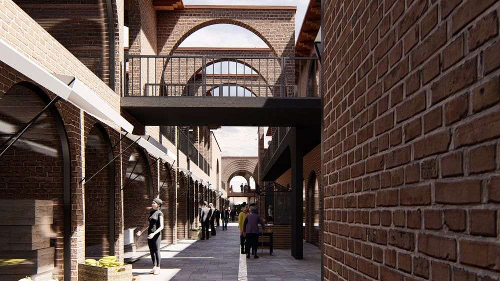 picture no. 16 of Traditional Bazar Tonekabon project, designed by Mohammad Reza Kohzadi