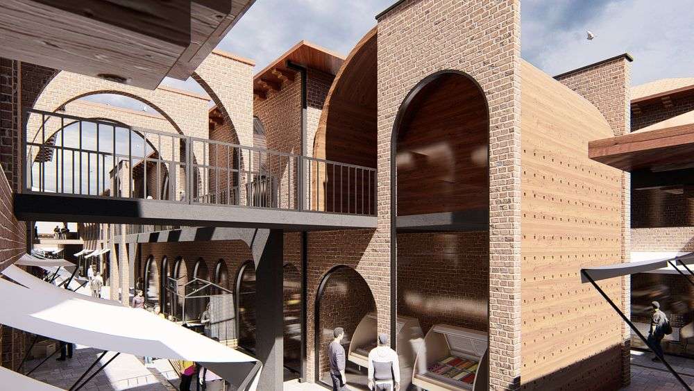picture no. 18 of Traditional Bazar Tonekabon project, designed by Mohammad Reza Kohzadi