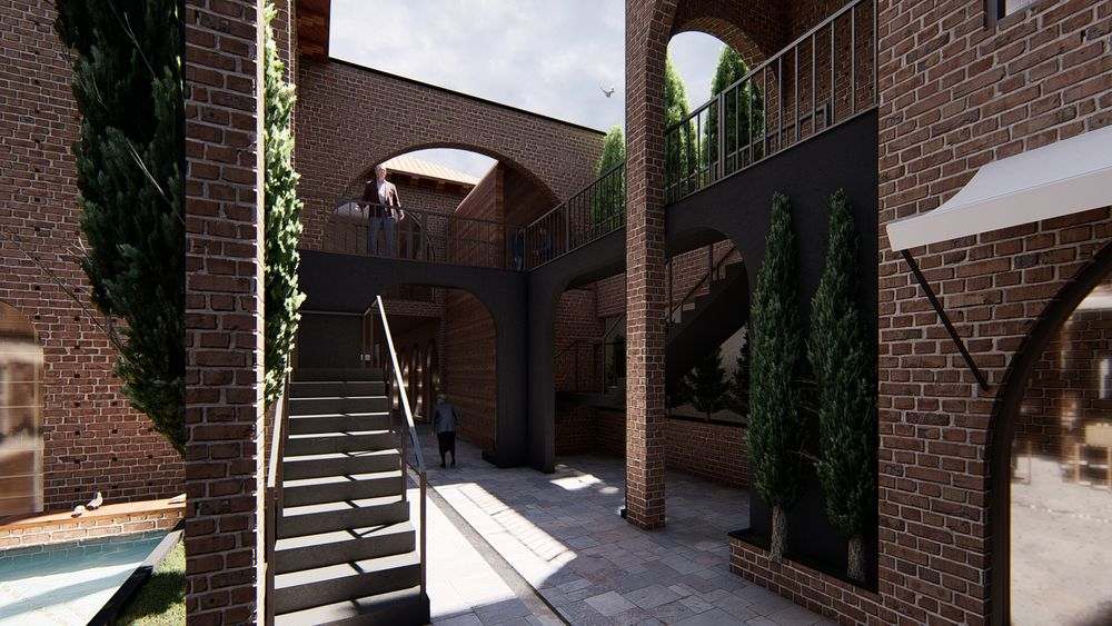 picture no. 21 of Traditional Bazar Tonekabon project, designed by Mohammad Reza Kohzadi