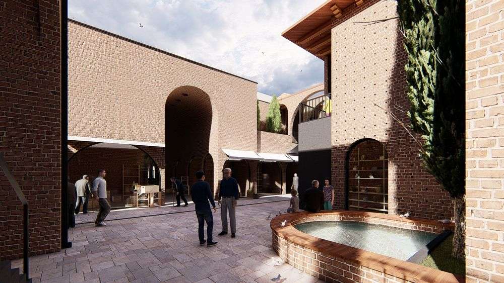 picture no. 22 of Traditional Bazar Tonekabon project, designed by Mohammad Reza Kohzadi