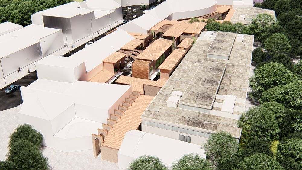 picture no. 23 of Traditional Bazar Tonekabon project, designed by Mohammad Reza Kohzadi