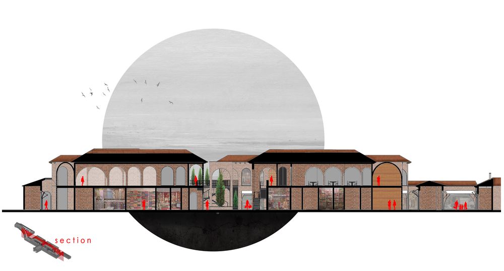 picture no. 31 of Traditional Bazar Tonekabon project, designed by Mohammad Reza Kohzadi