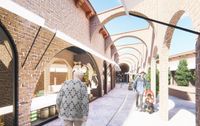 thumbnail of picture no. 15 of Traditional Bazar Tonekabon project, designed by Mohammad Reza Kohzadi