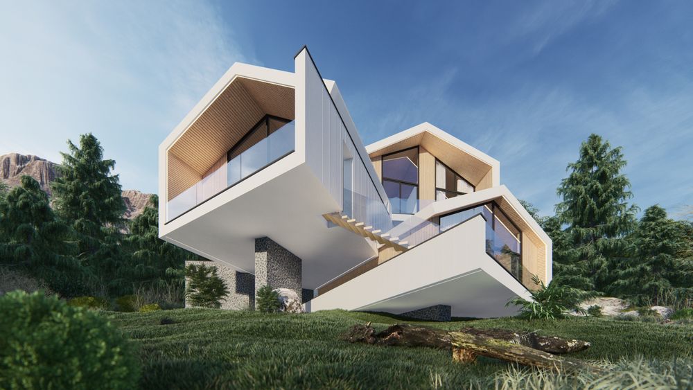 picture no. 12 of Damavand Villa project, designed by Mohammad Reza Kohzadi