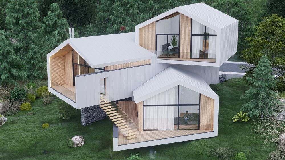 picture no. 13 of Damavand Villa project, designed by Mohammad Reza Kohzadi