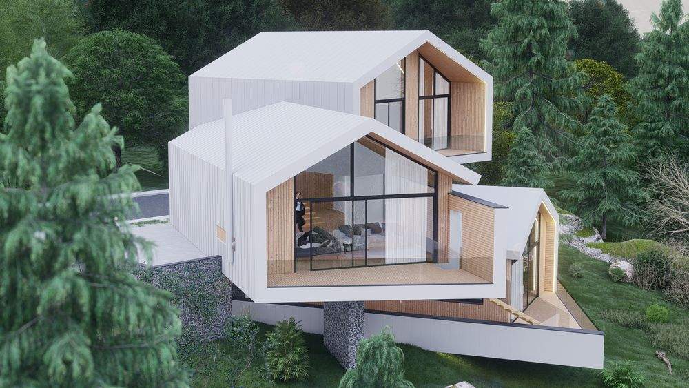 picture no. 14 of Damavand Villa project, designed by Mohammad Reza Kohzadi