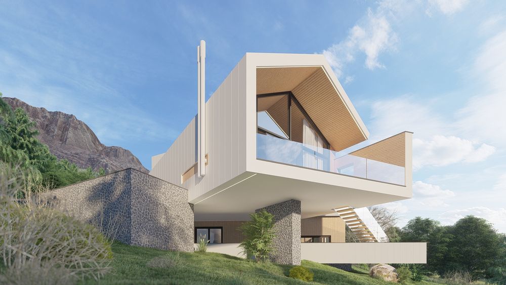picture no. 16 of Damavand Villa project, designed by Mohammad Reza Kohzadi
