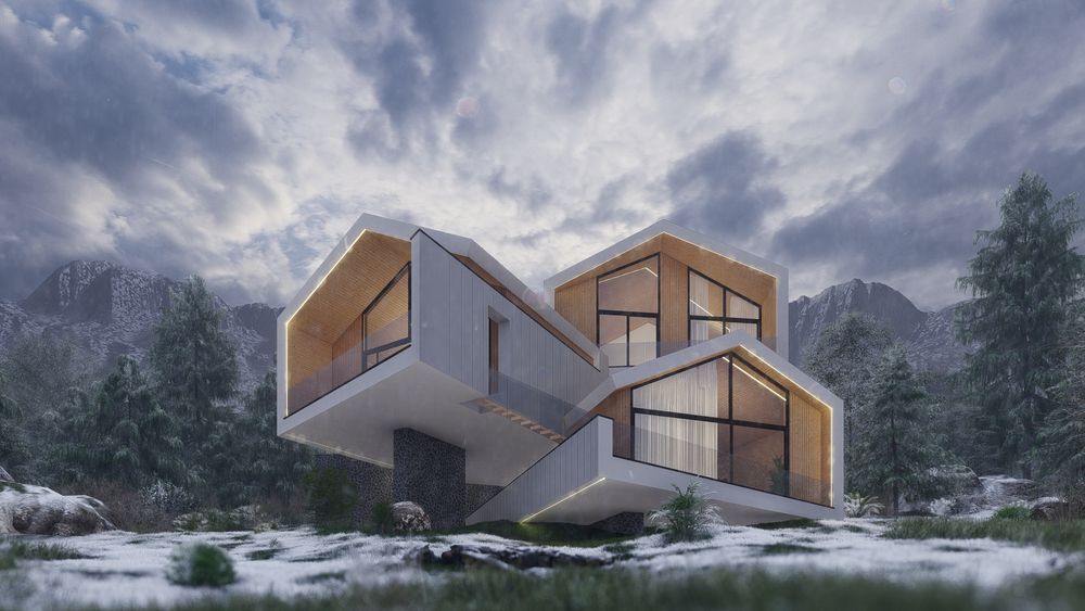 picture no. 18 of Damavand Villa project, designed by Mohammad Reza Kohzadi