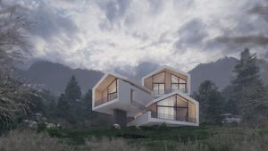thumbnail of picture no. 1 of Damavand Villa project, designed by Mohammad Reza Kohzadi
