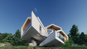 thumbnail of picture no. 15 of Damavand Villa project, designed by Mohammad Reza Kohzadi