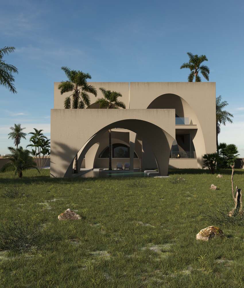 picture no. 11 of Haft Sangan Villa project, designed by Mohammad Reza Kohzadi