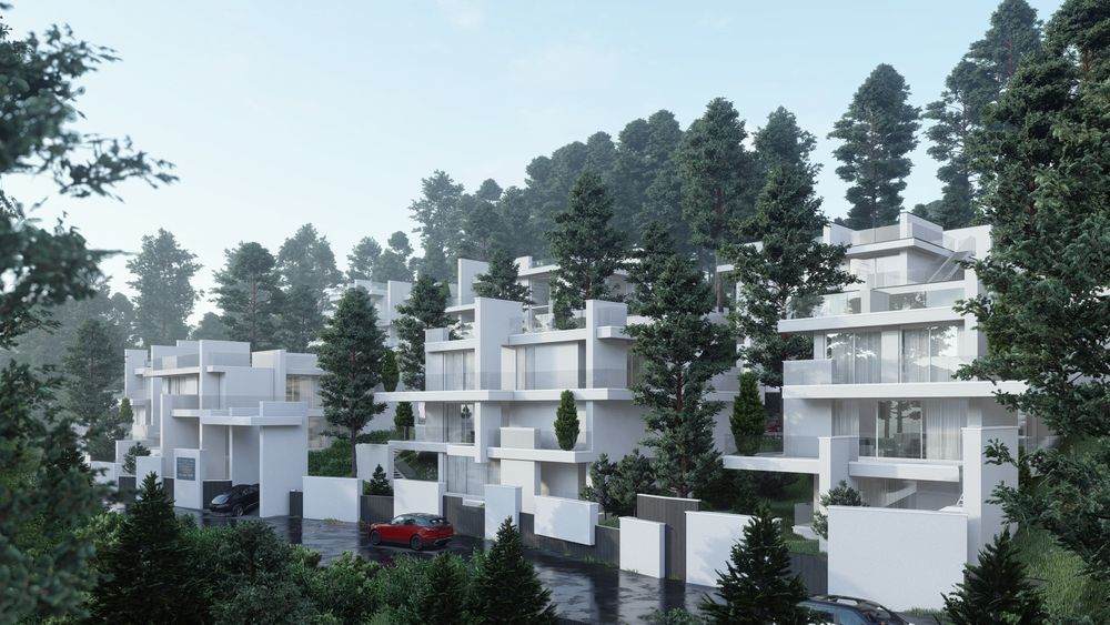 Details and images of Larsanvar Shahrak , Villa architecture project, which is concept. design and development in 2019 by MRK Office.