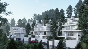 thumbnail of picture no. 1 of Larsanvar Shahrak project, designed by Mohammad Reza Kohzadi