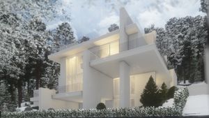 thumbnail of picture no. 27 of Larsanvar Shahrak project, designed by Mohammad Reza Kohzadi