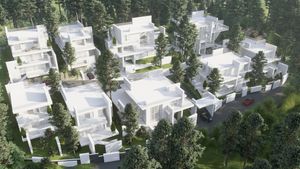 thumbnail of picture no. 31 of Larsanvar Shahrak project, designed by Mohammad Reza Kohzadi