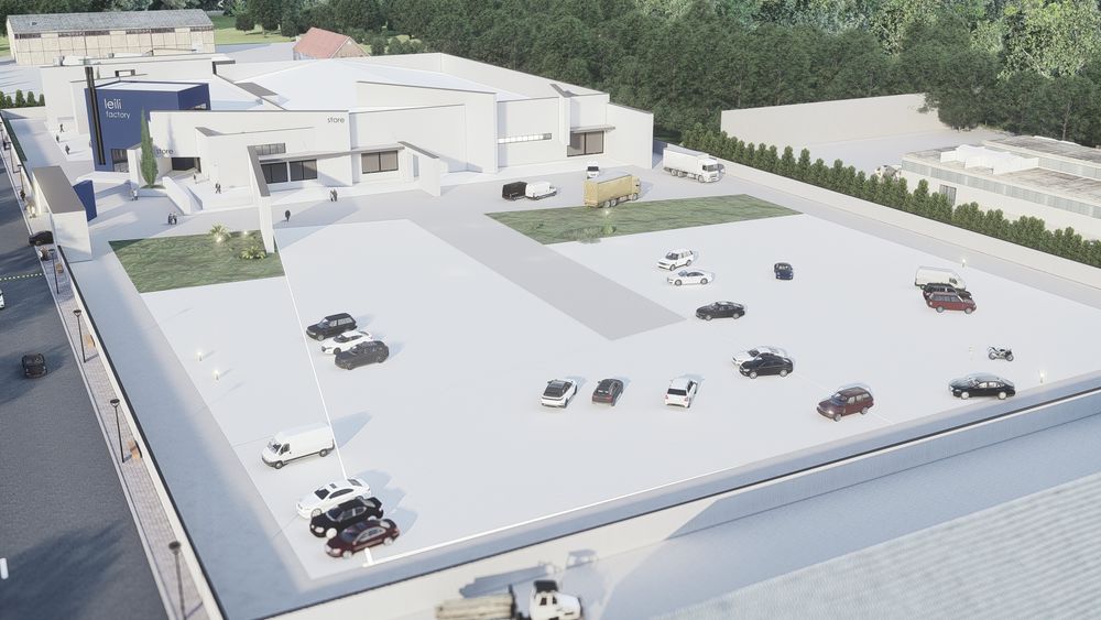 picture no. 20 of Leili Pastry Factory project, designed by Mohammad Reza Kohzadi