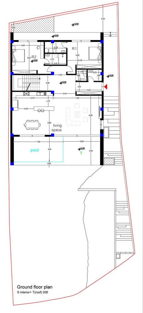 picture no. 12 of Markooh Villa project, designed by Mohammad Reza Kohzadi