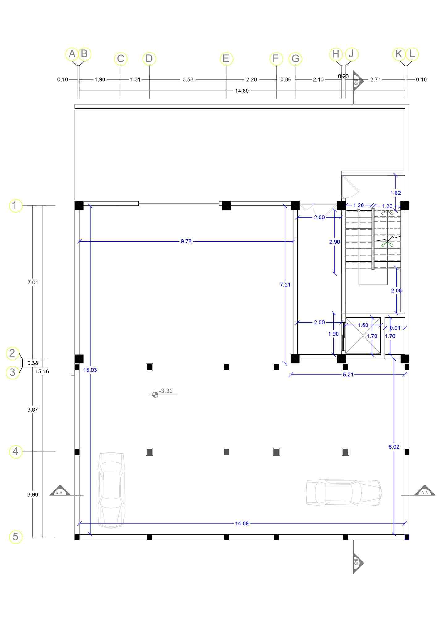 picture no. 12 of Rostam Apartment project, designed by Mohammad Reza Kohzadi