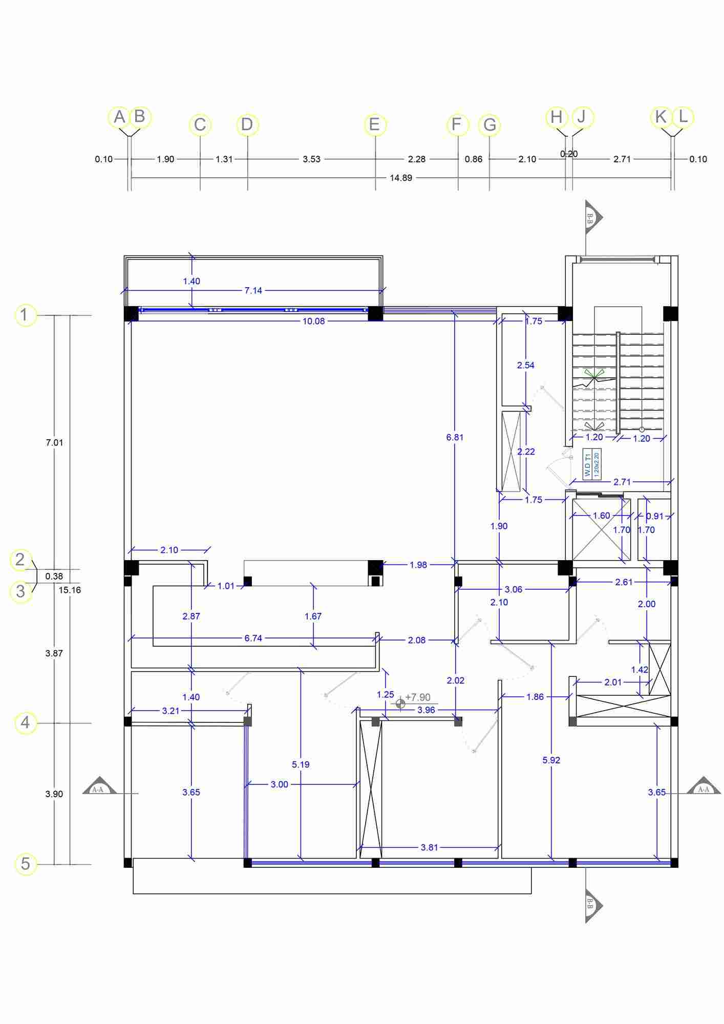 picture no. 15 of Rostam Apartment project, designed by Mohammad Reza Kohzadi