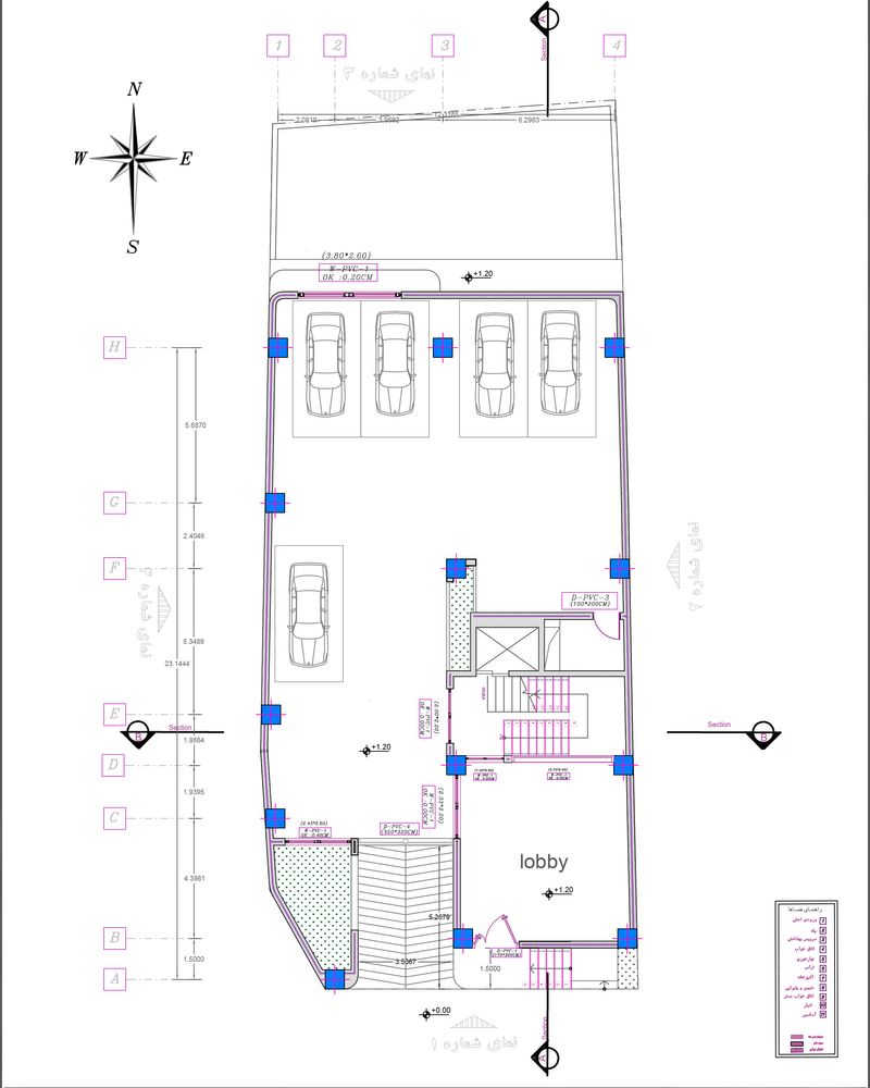 picture no. 21 of Safagol Apartment project, designed by Mohammad Reza Kohzadi
