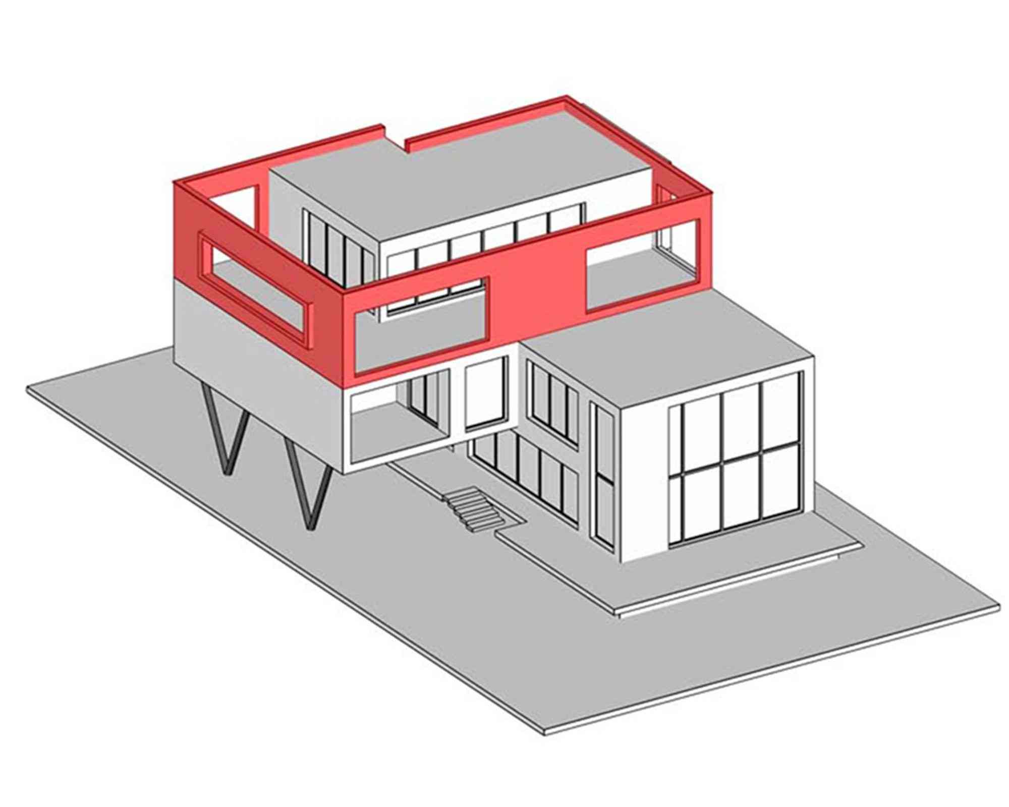 picture no. 5 of Tooska Villa project, designed by Mohammad Reza Kohzadi