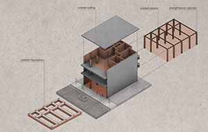 thumbnail of picture no. 4 of Zafar Complex project, designed by Mohammad Reza Kohzadi